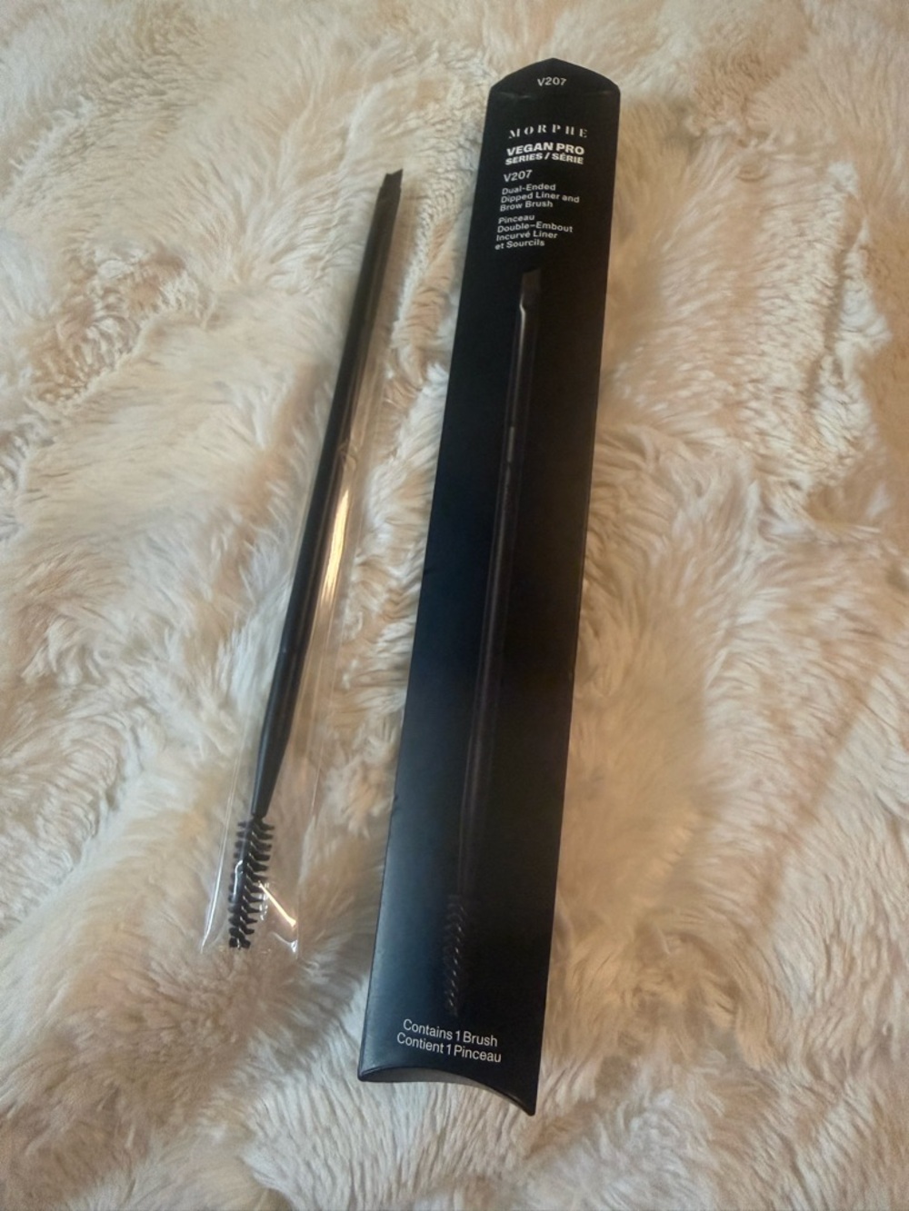 MORPHE Dual-Ended Brow Brush - Black